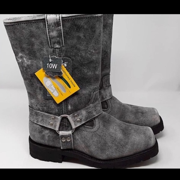 Other - Men’s  Stonewashed Motorcycle Harness Boots